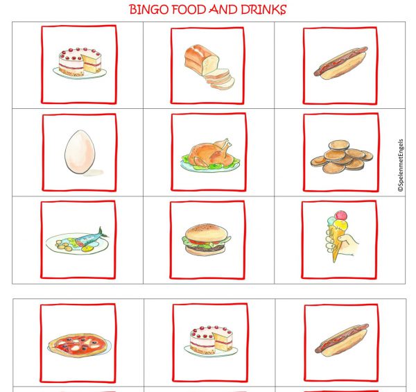 Bingo Food (onderbouw)