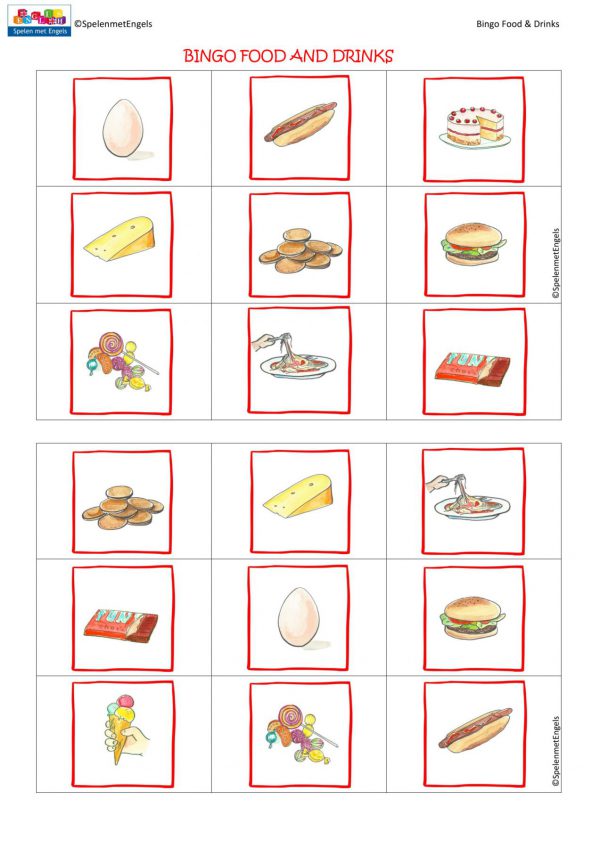 Bingo Food (onderbouw) - Afbeelding 3