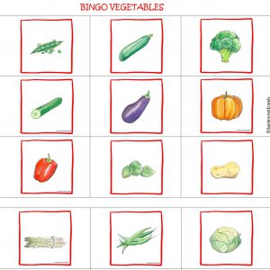Bingo Vegetables (bovenbouw)