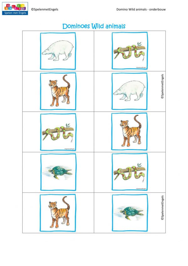 Domino Wild animals - Afbeelding 2
