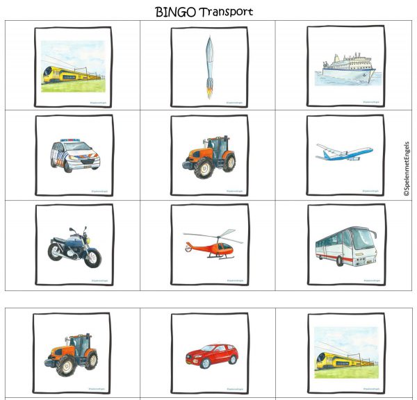 Bingo Transport (onderbouw)