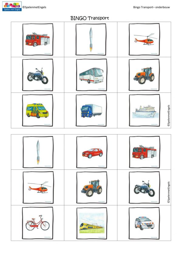 Bingo Transport (onderbouw) - Afbeelding 2