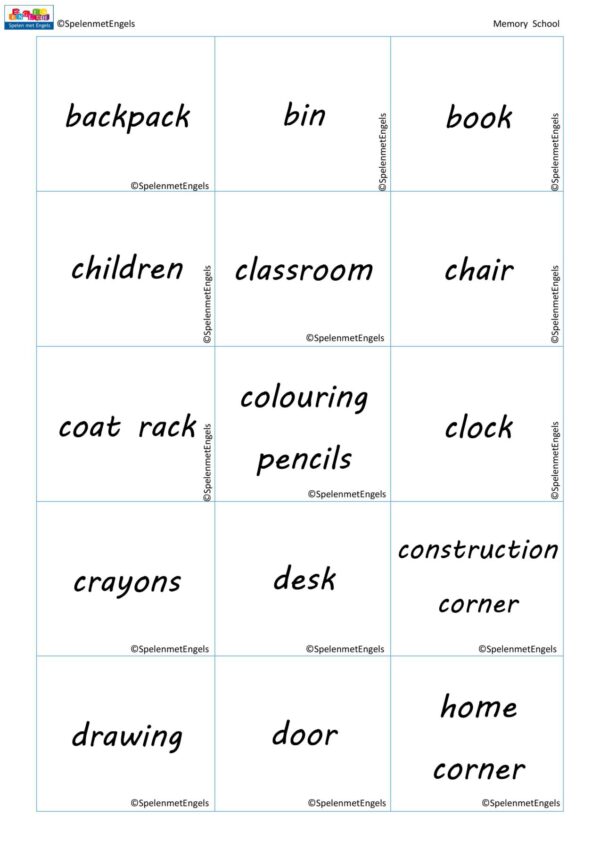 Memory My school (onderbouw) - Afbeelding 3