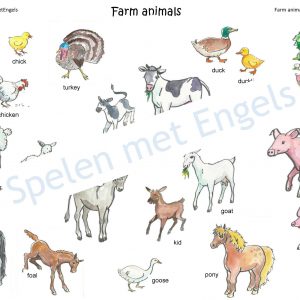 Woordmat Farm animals