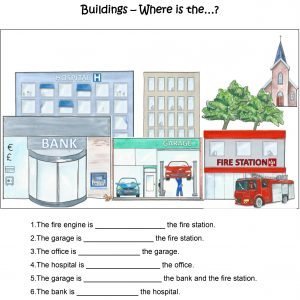 Worksheets Buildings