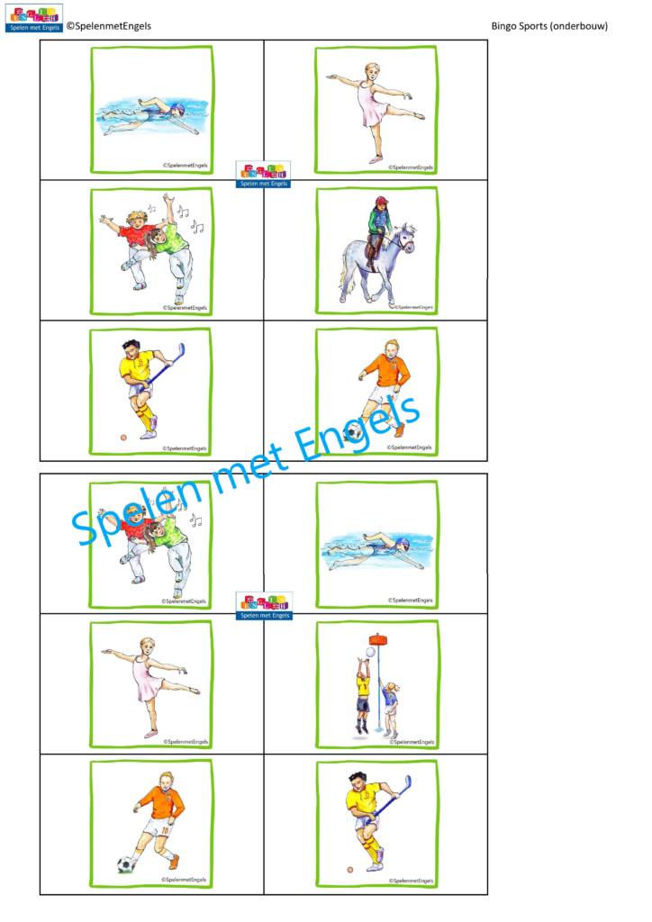 Themapakket Sports (onderbouw) - Afbeelding 2