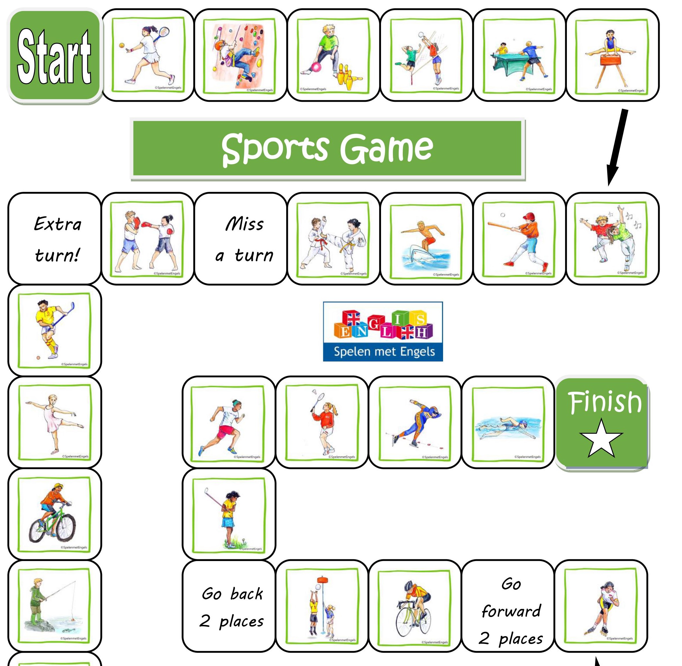 Bordspel Sports (middenbouw)