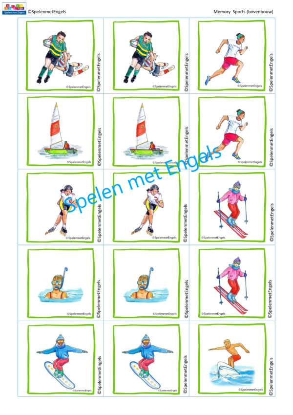 Memory Sports (bovenbouw) - Afbeelding 2