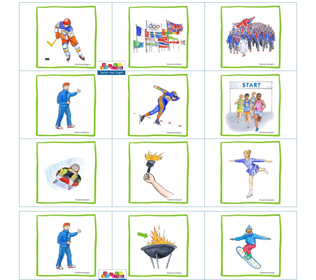 Bingo Winter Olympics