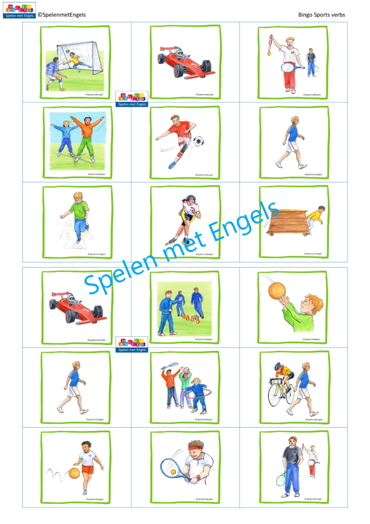 Themapakket Sports verbs - Afbeelding 6