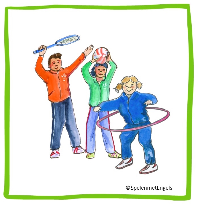 Themapakket Sports verbs