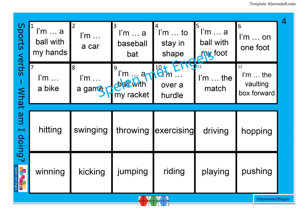 Miniloco Sports verbs - Afbeelding 2
