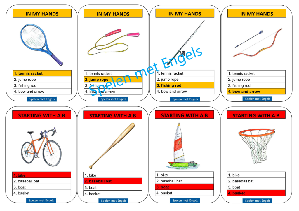 Kwartet Sporting equipment - Afbeelding 2