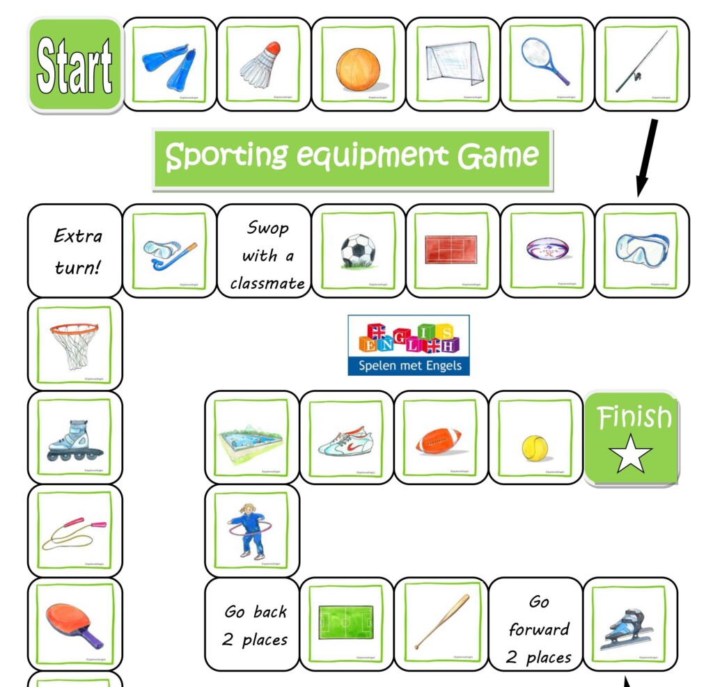 Themapakket Sporting equipment - Afbeelding 13