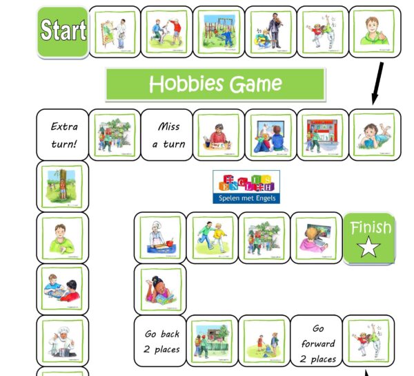 Bordspel Hobbies (middenbouw)