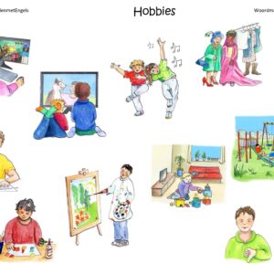 Woordmat Hobbies (onderbouw)
