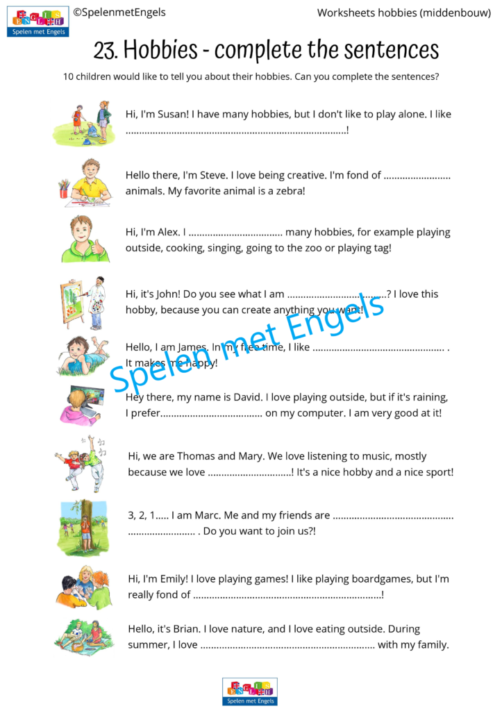 Themapakket Hobbies (middenbouw) - Afbeelding 13