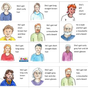 Bingo Describing people 3 (bovenbouw)