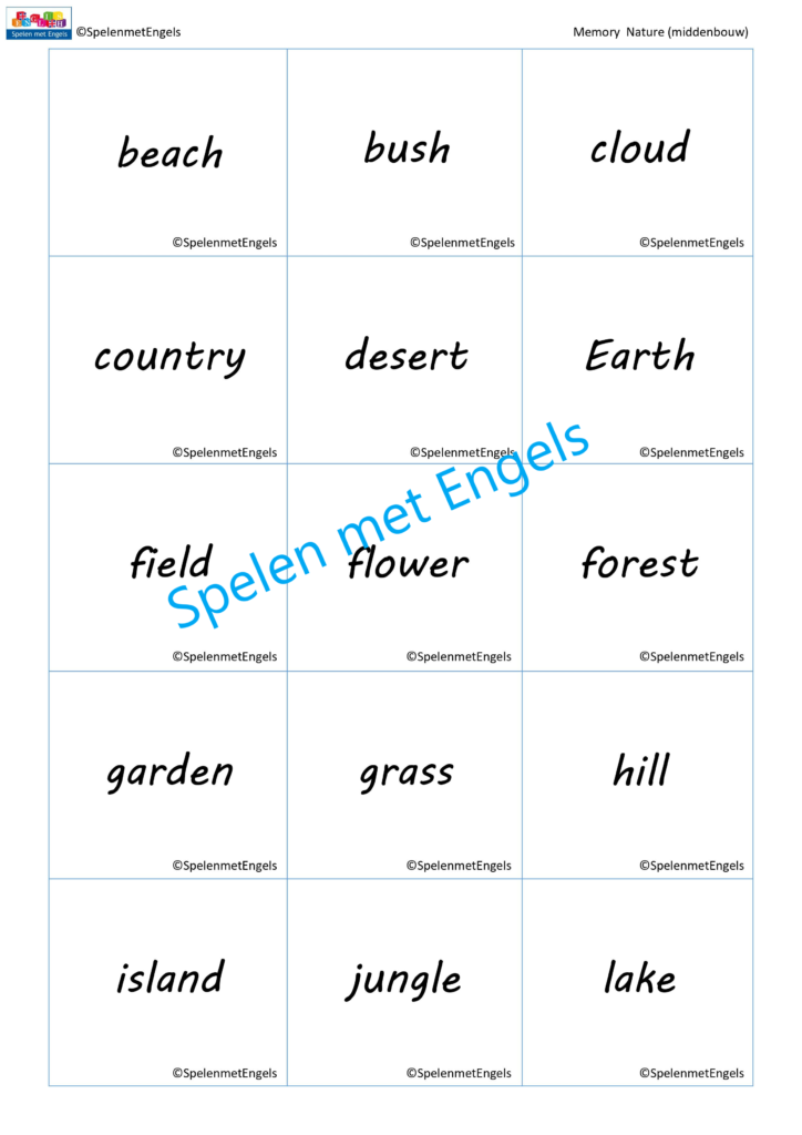 Memory Nature (middenbouw) - Afbeelding 3