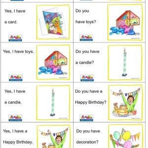 Reactiespel Party time (onderbouw)