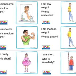 Reactiespel Describing people 1 (bovenbouw)