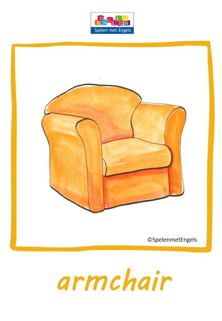 Flashcards Household items (bovenbouw) - Afbeelding 2
