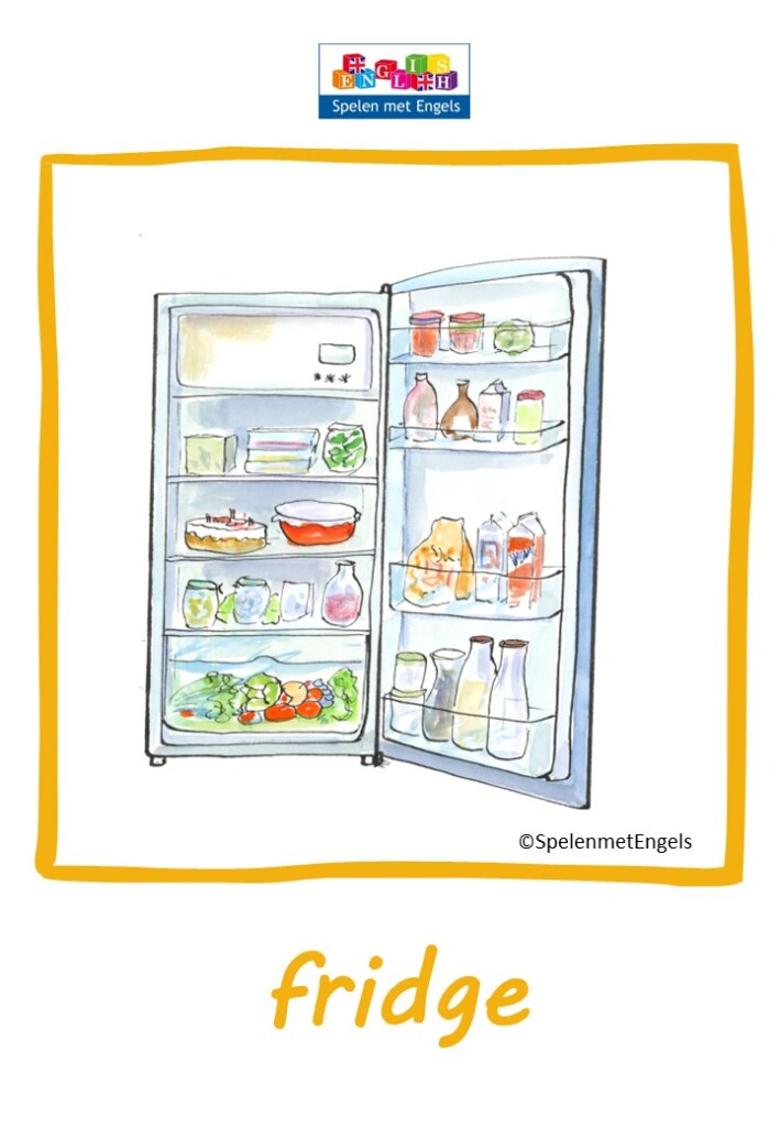Flashcards Household items (bovenbouw) - Afbeelding 5