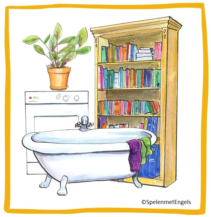 Flashcards Household items (bovenbouw)