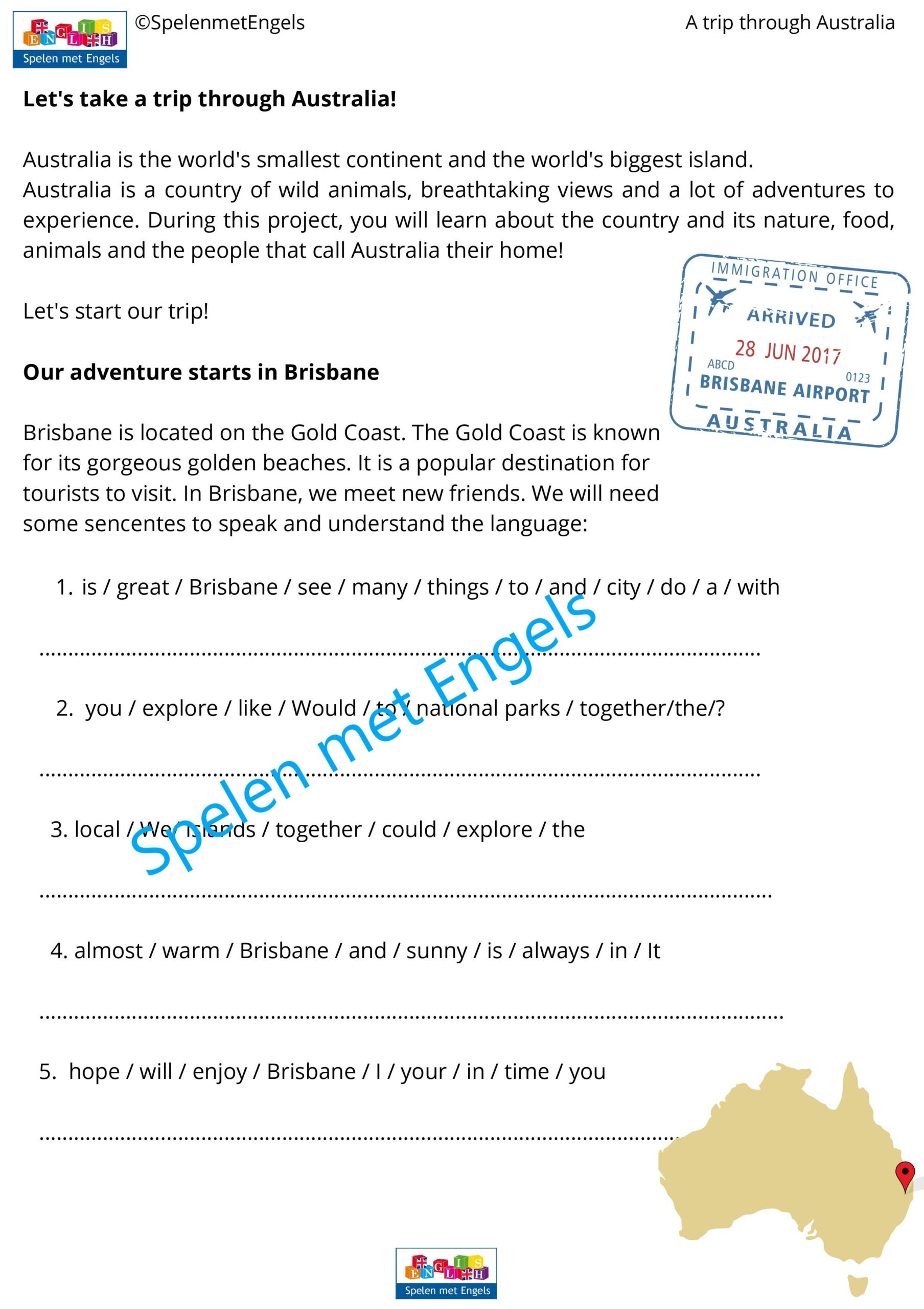 A trip through Australia (bovenbouw) - Afbeelding 5