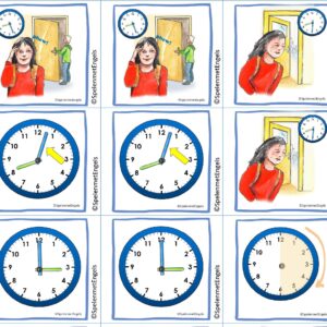 Memory How to tell time (bovenbouw)