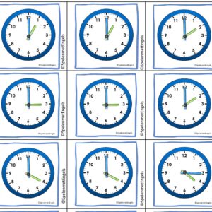 Memory What time is it? (bovenbouw)