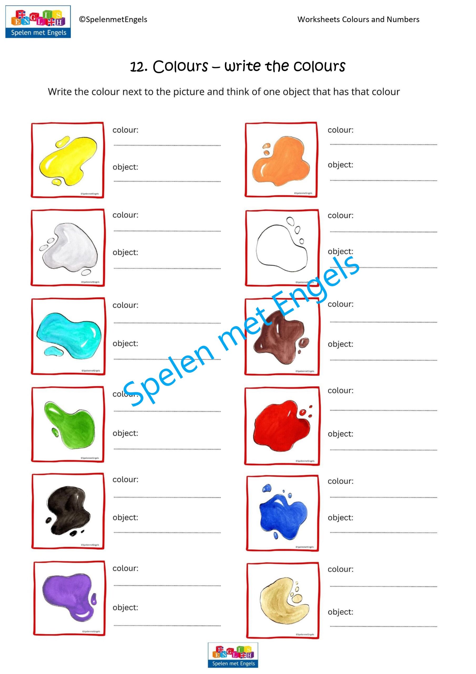 Themapakket Colours - Afbeelding 10