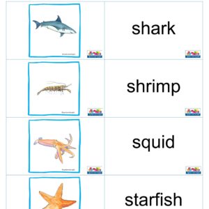 Flitskaartjes Aquatic animals (middenbouw)