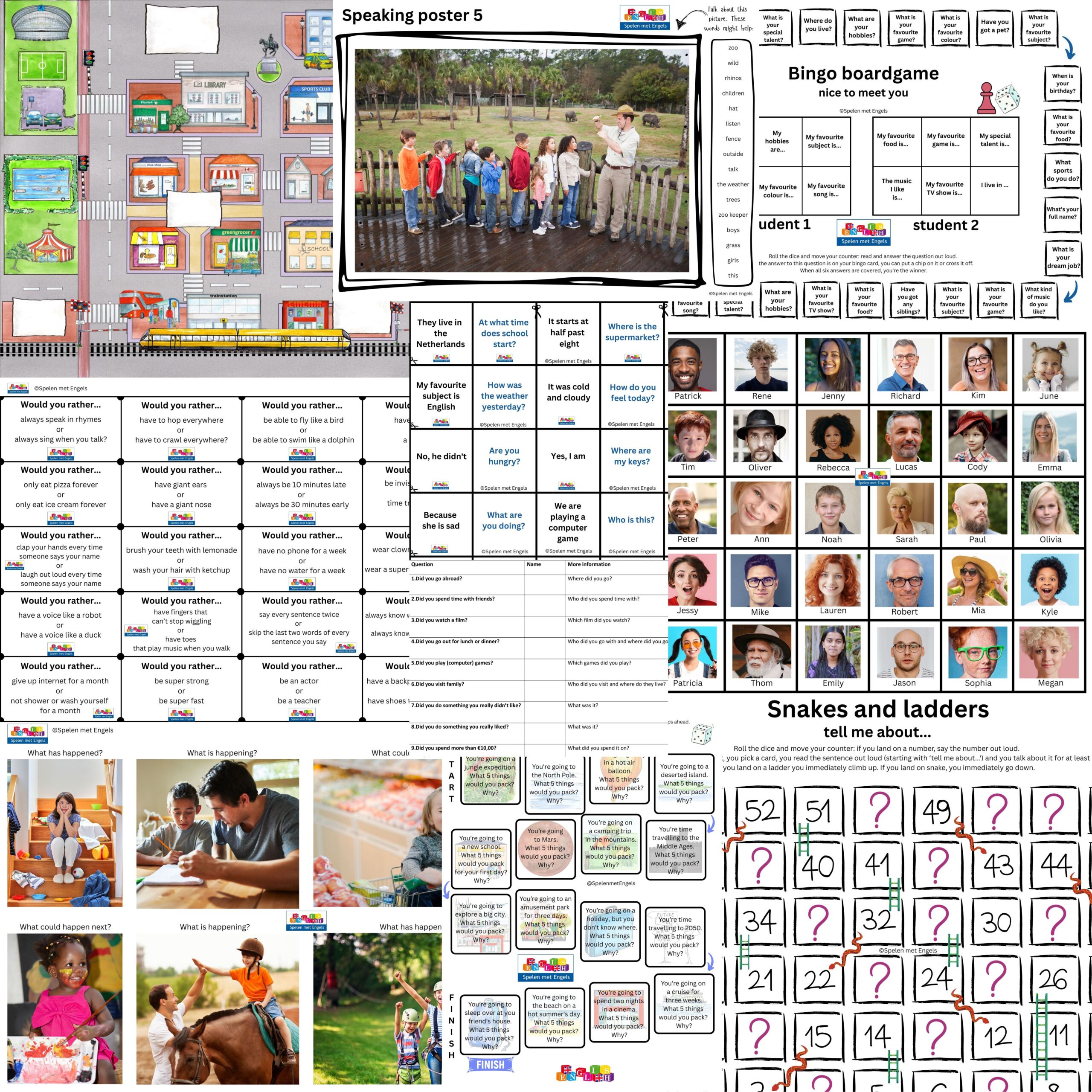 Bundel Let's talk: 10 x spreekvaardigheid