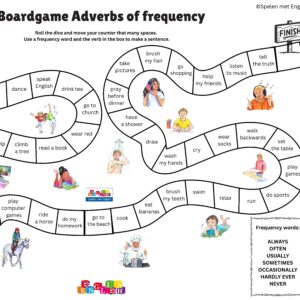 Boardgame Adverbs of frequency