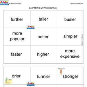 Bingo Comparatives